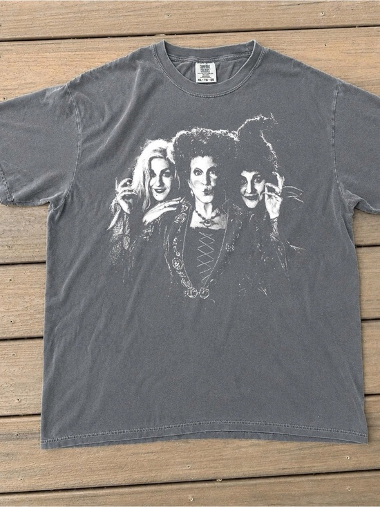 Comfort Colors Tops - Comfort Colors Hocus Pocus Sanderson Sisters Witches Graphic Halloween Tee
